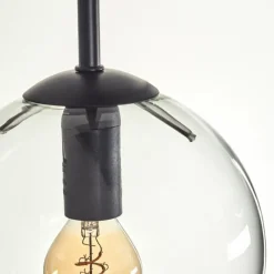 hofstein Plafonnier - Verre 15 cm Koyoto Clair, 5 lumières