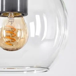 hofstein Plafonnier - Verre 15 cm Koyoto Clair, 6 lumières