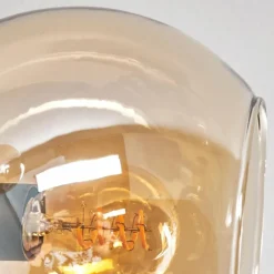 hofstein Plafonnier - Verre 15 cm Koyoto Ambre, Clair, 6 lumières