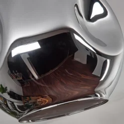 hofstein Plafonnier - Verre 25 cm Ripoll Or, Noir, 1 lumière