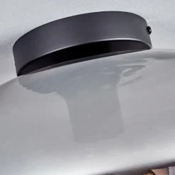 hofstein Plafonnier - Verre Apedo Clair, Fumé, 1 lumière