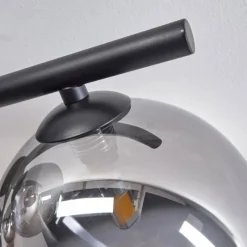 Suspension Verre Fumé-hofstein Plafonnier - Verre Chehalis Clair, Fumé, 4 lumières