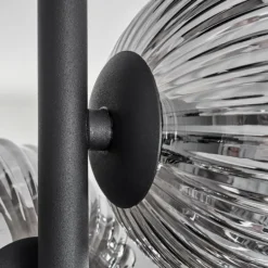 hofstein Plafonnier - Verre Chehalis Fumé, 4 lumières