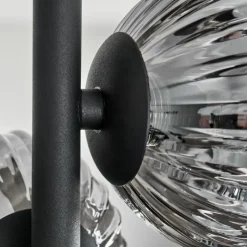 Suspension Verre Fumé-hofstein Plafonnier - Verre Chehalis Fumé, 4 lumières