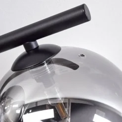 hofstein Plafonnier - Verre Chehalis Clair, Fumé, 4 lumières