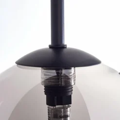 hofstein Plafonnier - Verre Chehalis Fumé, 5 lumières