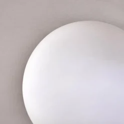 hofstein Plafonnier - Verre Chehalis Blanc, 4 lumières