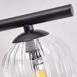 hofstein Plafonnier - Verre Chehalis Clair, 4 lumières