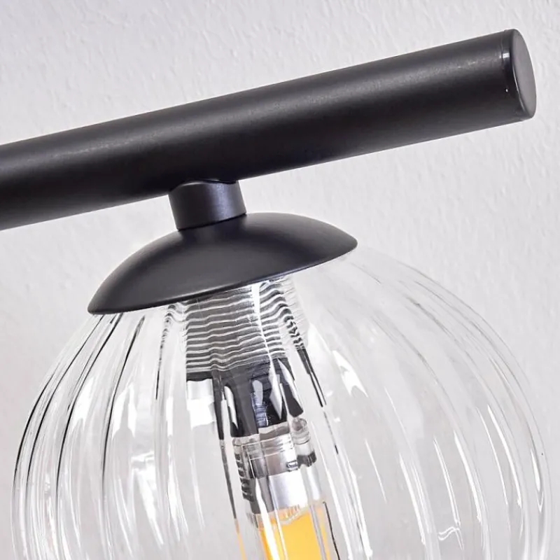 hofstein Plafonnier - Verre Chehalis Clair, 4 lumières