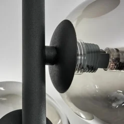 hofstein Plafonnier - Verre Chehalis Fumé, 4 lumières