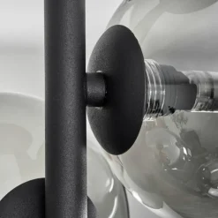 hofstein Plafonnier - Verre Chehalis Fumé, 4 lumières