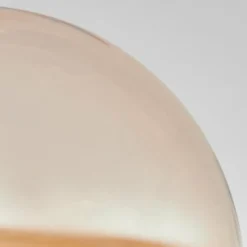 hofstein Plafonnier - Verre Chehalis Ambre, 4 lumières