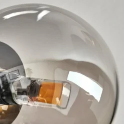 Lampes Dorées-hofstein Plafonnier - Verre Chehalis Or, Noir, 6 lumières