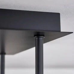 Lampes Dorées-hofstein Plafonnier - Verre Chehalis Or, Noir, 5 lumières