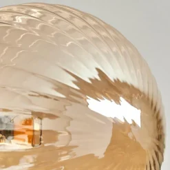 Lampes Dorées-hofstein Plafonnier - Verre Chehalis Or, Noir, 6 lumières