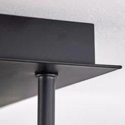 Suspension Verre Fumé-hofstein Plafonnier - Verre Chehalis Fumé, 5 lumières