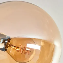 hofstein Plafonnier - Verre Gastor Ambre, 7 lumières