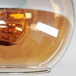 hofstein Plafonnier - Verre Koyoto Laiton, 1 lumière