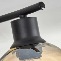 hofstein Plafonnier - Verre Koyoto Ambre, 4 lumières