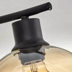 hofstein Plafonnier - Verre Koyoto Ambre, 4 lumières