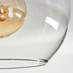 hofstein Plafonnier - Verre Koyoto Clair, 4 lumières