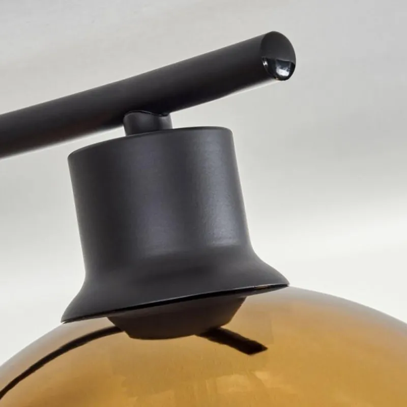 hofstein Plafonnier - Verre Koyoto Or, Clair, 4 lumières