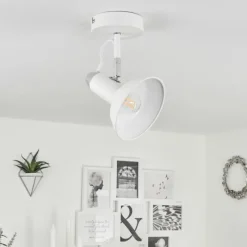 hofstein Plafonnier Vouzy Blanc, 1 lumière