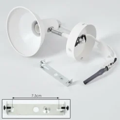 hofstein Plafonnier Vouzy Blanc, 1 lumière