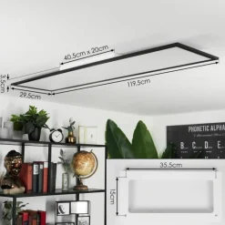 hofstein Plafonnier Wilderswil LED Blanc, 1 lumière