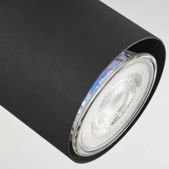 hofstein Plafonnier Zuoz Laiton, Noir, 4 lumières