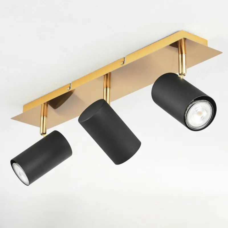 Lampes Dorées-hofstein Plafonnier Zuoz Or, 3 lumières