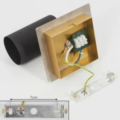 Lampes Dorées-hofstein Plafonnier Zuoz Or, 1 lumière