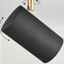 Lampes Dorées-hofstein Plafonnier Zuoz Or, 2 lumières