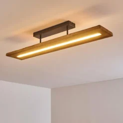 hofstein Plafonnier Adak LED Gris, 1 lumière