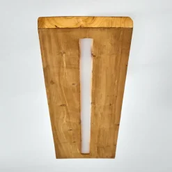 hofstein Plafonnier Adak LED Gris, 1 lumière