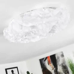 Lampes En Tissu-hofstein Plafonnier Adegoiva LED Blanc, 1 lumière