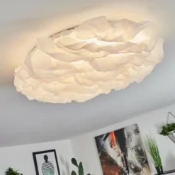 Lampes En Tissu-hofstein Plafonnier Adegoiva LED Blanc, 1 lumière