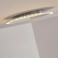 hofstein Plafonnier Aitrach LED Argenté, Blanc, 1 lumière