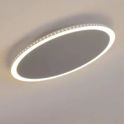 hofstein Plafonnier Aitrach LED Argenté, Blanc, 1 lumière
