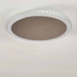 hofstein Plafonnier Aitrach LED Argenté, 1 lumière