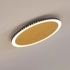 Lampes Dorées-hofstein Plafonnier Aitrach LED Or, Blanc, 1 lumière