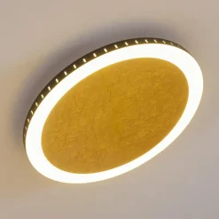 Lampes Dorées-hofstein Plafonnier Aitrach LED Or, 1 lumière