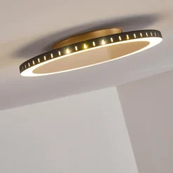 Lampes Dorées-hofstein Plafonnier Aitrach LED Or, 1 lumière