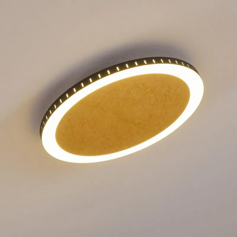 Lampes Dorées-hofstein Plafonnier Aitrach LED Or, 1 lumière