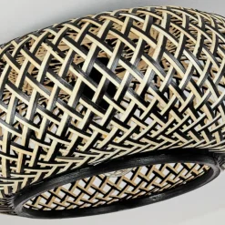 Luminaires Orientaux-hofstein Plafonnier Alavi Noir, 1 lumière