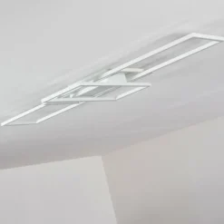 hofstein Plafonnier Alsterbro LED Blanc, 1 lumière, Télécommandes