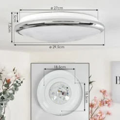 hofstein Plafonnier Altdorf LED Blanc, 1 lumière