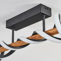 hofstein Plafonnier Alvarim LED Écru, Noir, 1 lumière