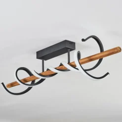 hofstein Plafonnier Alvarim LED Écru, Noir, 1 lumière