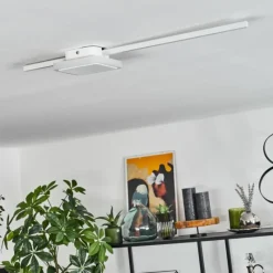 hofstein Plafonnier Amdal LED Blanc, 2 lumières